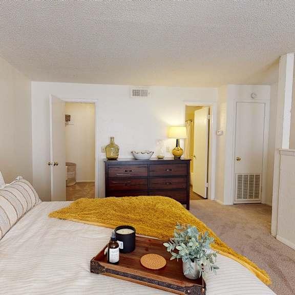 The leasing office at Brookwood Village. 