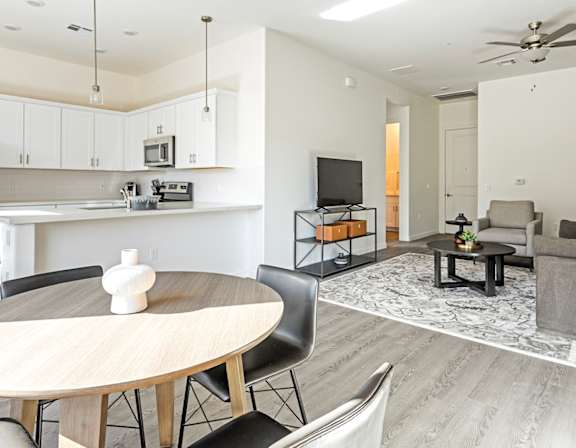 Linda Vista Luxury Rentals Community Entrance and Mountain Range