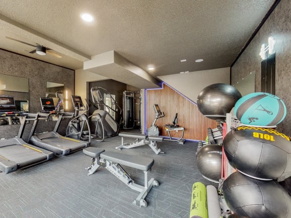our gym is equipped with state of the art equipment for a cardio workout