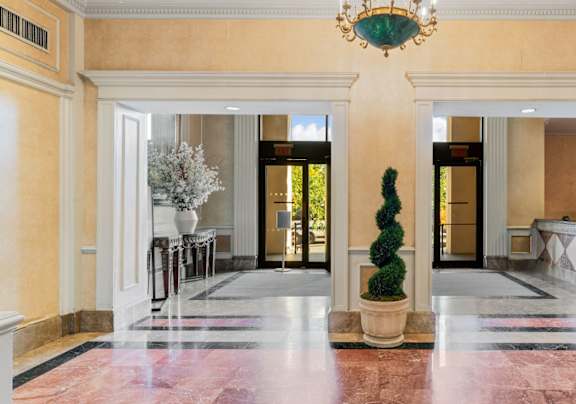 Lobby Entrance at MARC Apartments, New York, NY, 10019