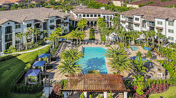 Aerial View at Azura Luxury Apartments in Kendall, FL
