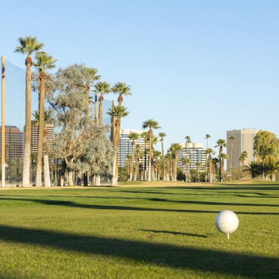 View of Golf Course on Sunny Day