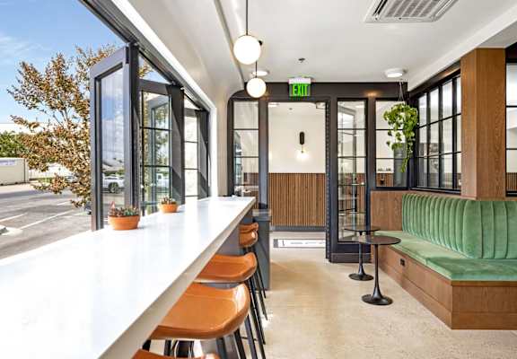 Open Dining Area at TRU Bankers Hill Apartments, San Diego, CA
