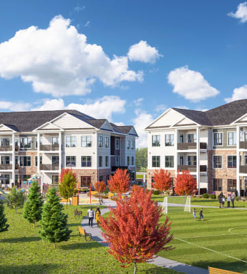 Dominium_The Promenade_Exterior Courtyard Rendering 