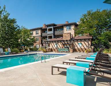 the swimming pool at the resort at governors crossing