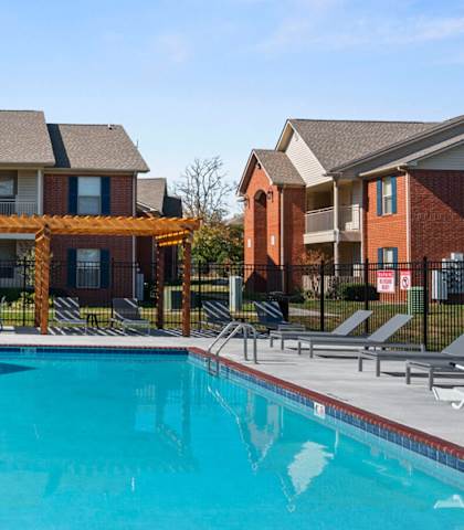 our apartments at the district feature a swimming pool at Chapel Ridge of Gallatin, Tennessee, 37066