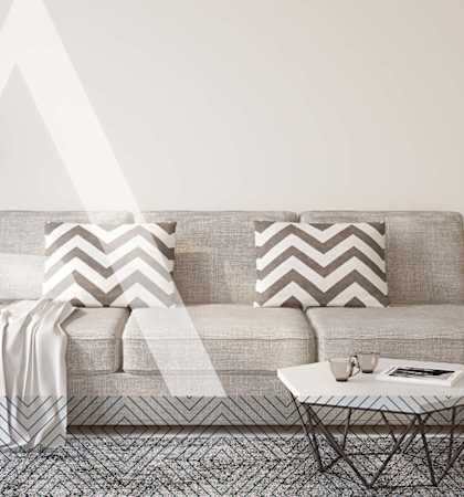 Living room at Aire MSP Apartments, Bloomington, 55425