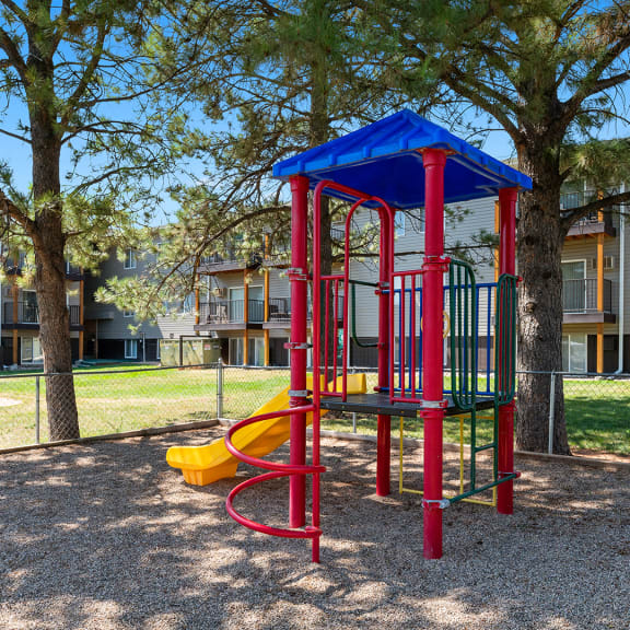 our playground is in front of our apartments