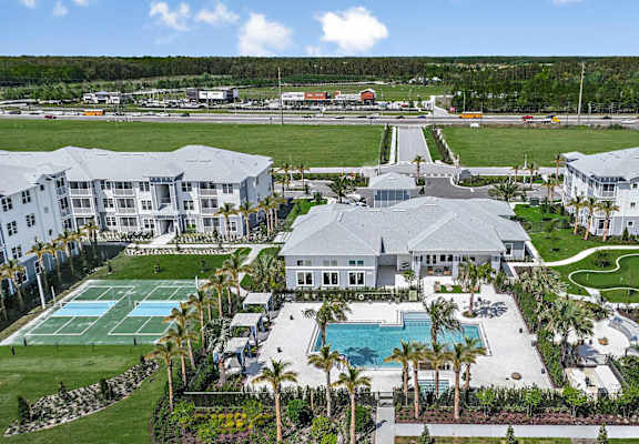 Aerial View at The Gallery at Trinity, New Port Richey, FL, 34655