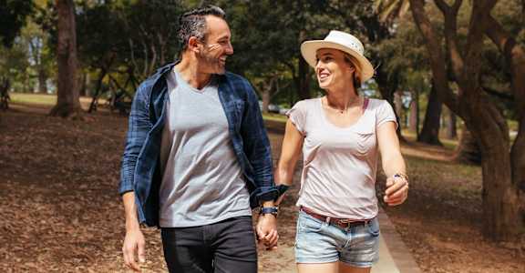 Lincoln Property Company Couple Walking