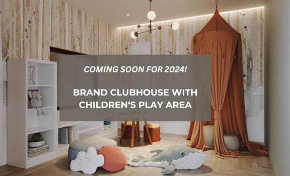 a brand clubhouse with childrens play area coming soon for 2014