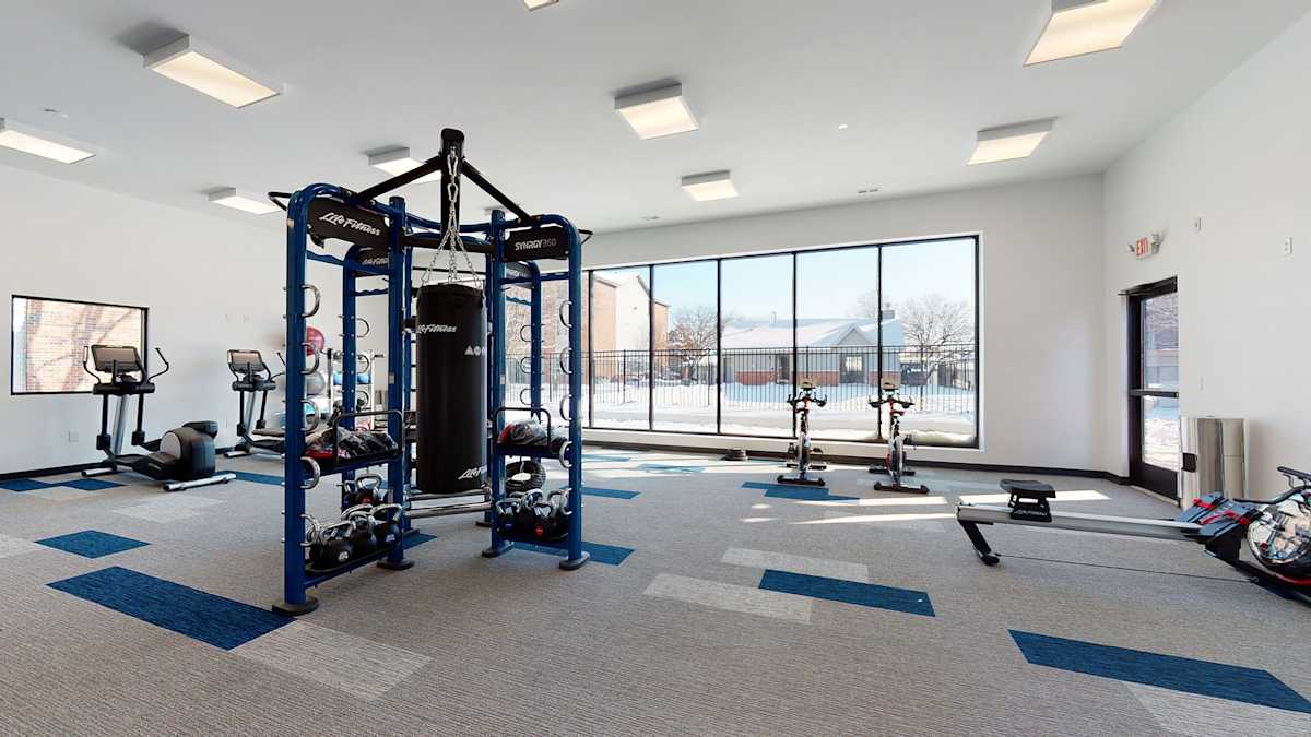 Greenfield Apartments fitness center - Omaha, NE