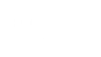 A black and white image with the words "Hunters Landing" written on it.