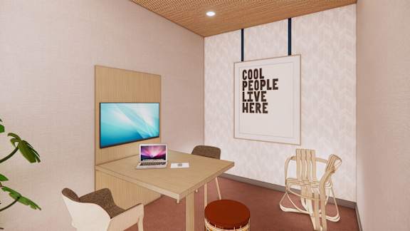 Work Space at Arcata Apartments, Minnesota, 55416