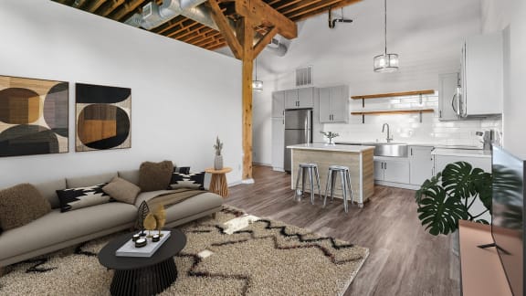 FreightYardTownhomesMinneapolisMNOpenLivingAndDining