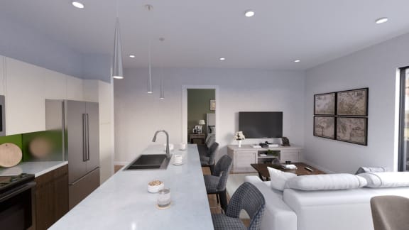a development of beachside apartments for sale on the gold coast with a pool and marina