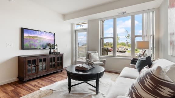 Living Room at Orville Commons, Minnesota, 55129