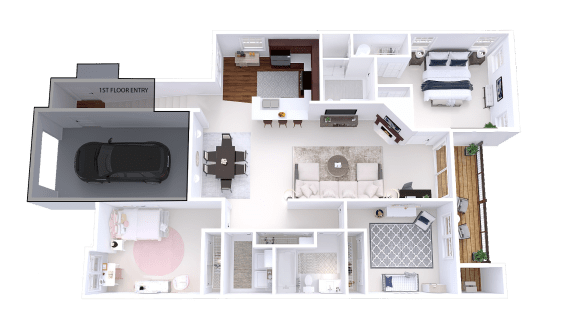 Centennial Park Arbors Addition 3 Bedroom Upper