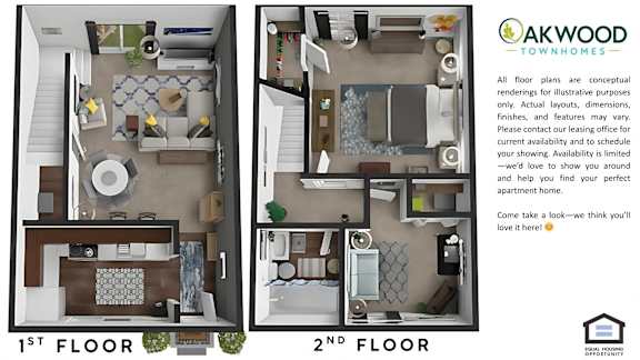 Oakwood Townhomes and Apartments in Toledo Ohio