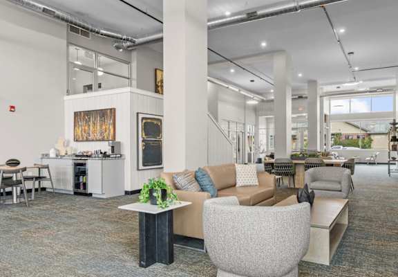 The Annex of Bozeman Apartments in Bozeman, Montana Clubhouse Lounge