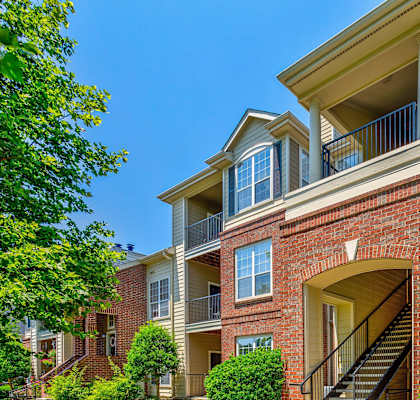 Beautiful Building Architecture at Bridford Lake Apartments, 27407