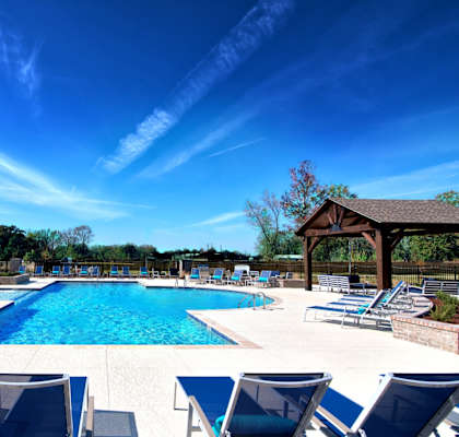 Silver Oaks Pool with Lounge Chairs