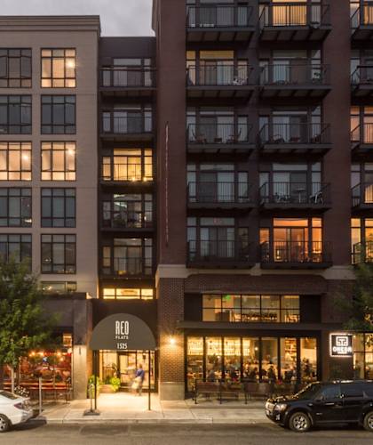 REO Flats Exterior and Entry
