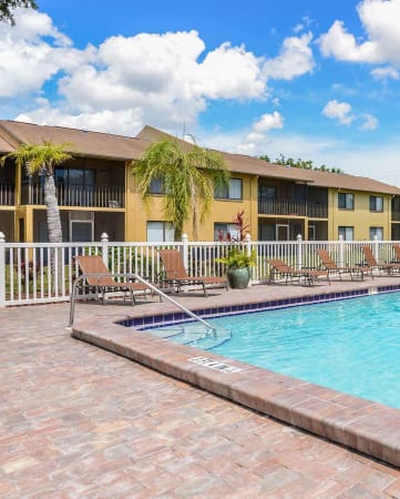 Invigorating Swimming Pool at Bay Club in Bradenton, FL