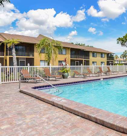 Invigorating Swimming Pool at Bay Club in Bradenton, FL