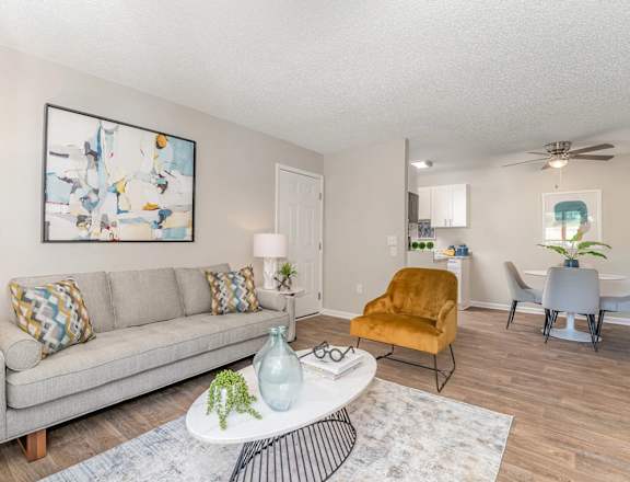 a living room  at Village 1373, Greensboro
