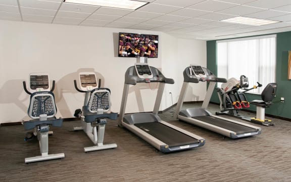 Fitness Center at The Cavanagh 55+ Apartments, Crystal