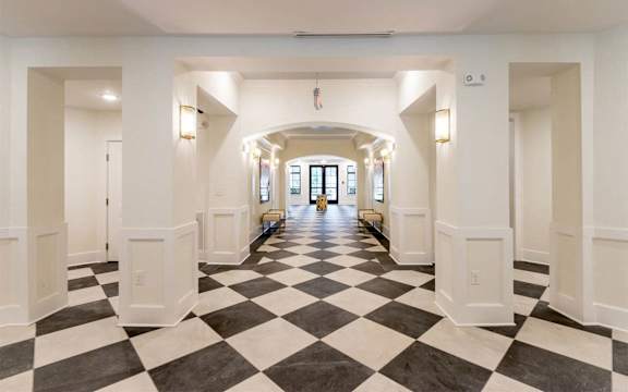 Lobby With Modern Design at The Roseberry, Columbia