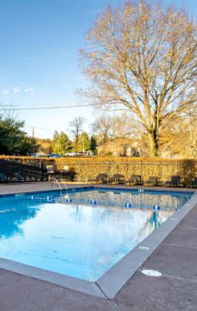 take a dip in our resort style pool