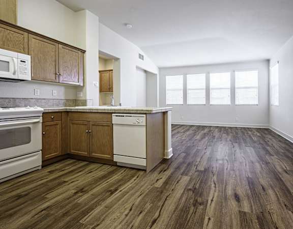 Kitchen and Dining Area