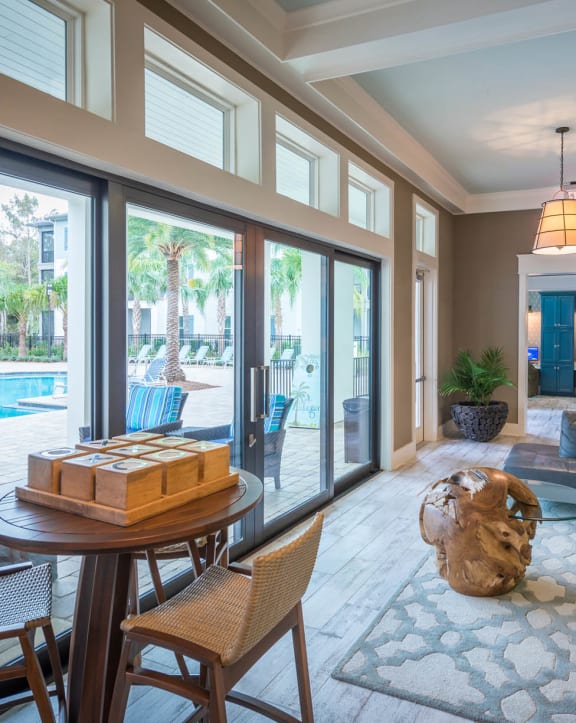 Clubhouse with Large Windows at Alaqua, Jacksonville, Florida