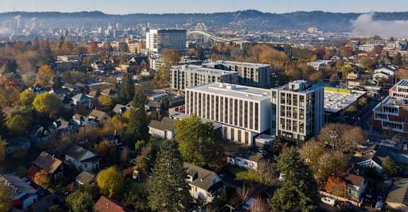 Aerial View of The Canyons Property in Portland, Oregon