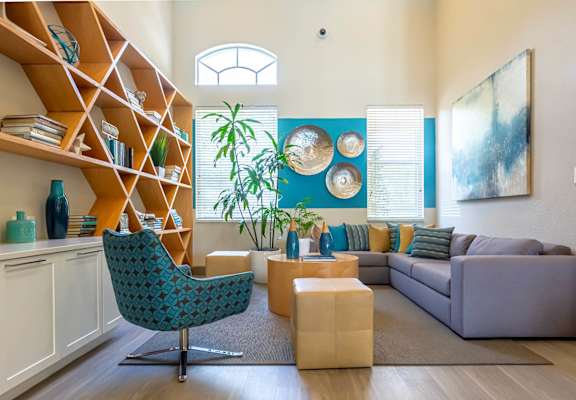 Lounge Area at Pembroke Pines Landing in Pembroke Pines, FL 33025