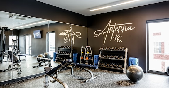 the gym at the collective venues old oak in chattanooga, tn