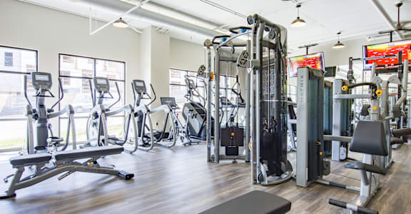 Alton Optimist Park Apartments Fitness Center