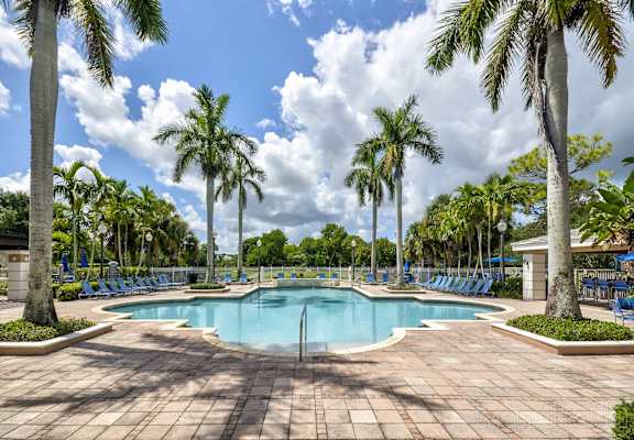 Luxurious Swimming Pool at Heritage Cove, Stuart, Florida 34997