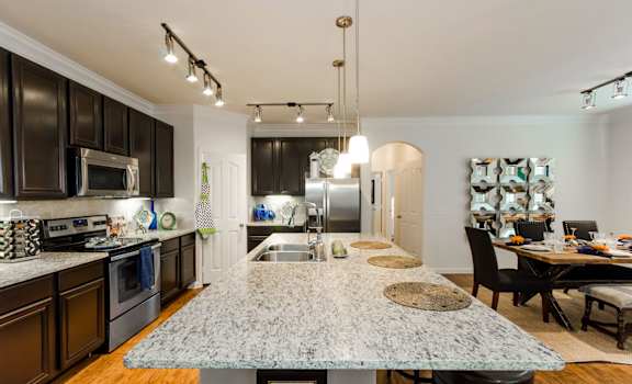 Spacious Kitchen at Villages of Magnolia 