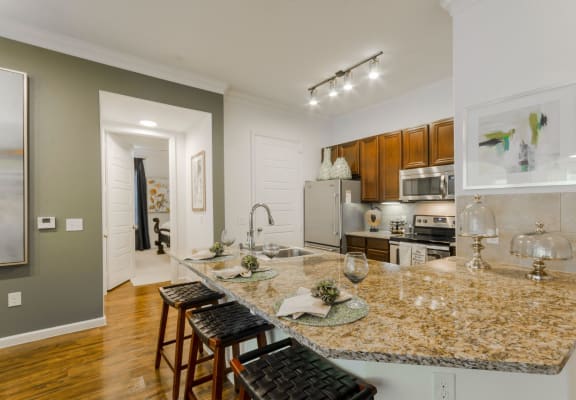 Modern Kitchen at Retreat at Wylie Apartments in Wylie, TX 75098