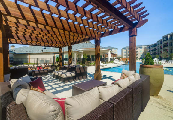 Pool Lounge Area at Retreat at Wylie in Wylie, TX 75098