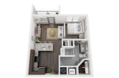 S1 Floor Plan at North Creek, Hutto, TX