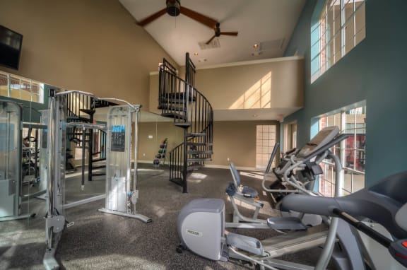 Fitness Center at Villa Springs, Houston, 77090