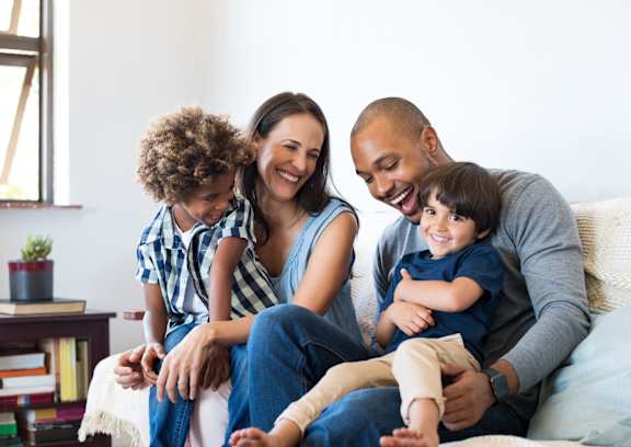 Happy Family at The Shallowford, Chattanooga, TN, Tennessee