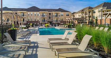 Swimming pool at The Greyson, Ohio, 43026