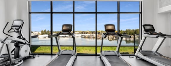 Harbor Sky Fitness Center with Beautiful View
