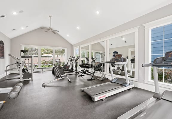 Park North Apartments in Houston, Texas Clubhouse Fitness Center