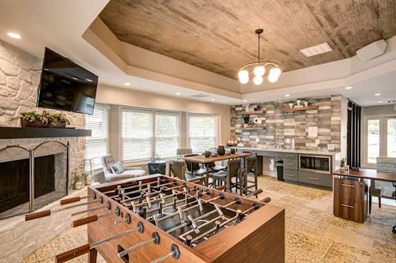 Saddle Ridge game lounge.